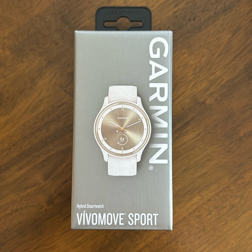 Garmin VivoMove Sport - Ivory (New, Unopened)